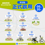 【 MOOVO 來啦!北斗鎮 8 大站點正式上線 】